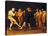 Farce Actors Dancing-Pieter Jansz. Quast-Stretched Canvas