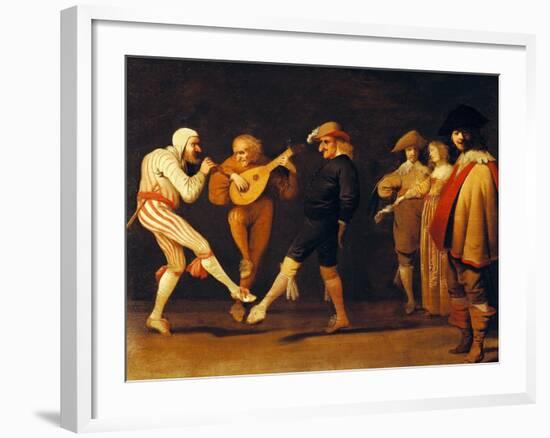 Farce Actors Dancing-Pieter Jansz. Quast-Framed Giclee Print