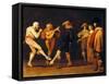 Farce Actors Dancing-Pieter Jansz. Quast-Framed Stretched Canvas