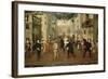 Farceurs français et italiens-null-Framed Giclee Print