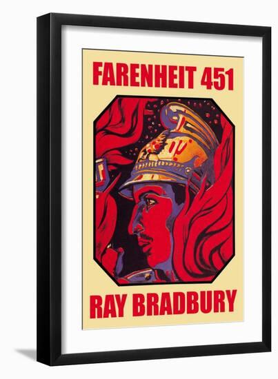 Farenheit 451-Ray Bradbury-Framed Art Print