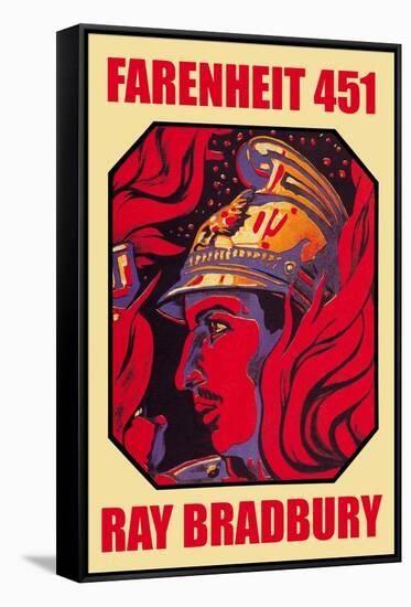 Farenheit 451-Ray Bradbury-Framed Stretched Canvas