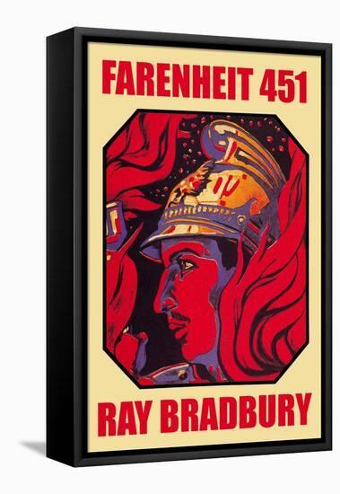 Farenheit 451-Ray Bradbury-Framed Stretched Canvas