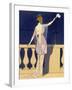 'Farewell at Night', c1910s-Georges Barbier-Framed Giclee Print