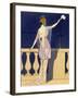 'Farewell at Night', c1910s-Georges Barbier-Framed Giclee Print