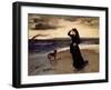 Farewell at the Seafront, 1891-Alfred Emile L?opold Stevens-Framed Giclee Print