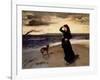 Farewell at the Seafront, 1891-Alfred Emile L?opold Stevens-Framed Giclee Print