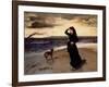 Farewell at the Seafront, 1891-Alfred Emile L?opold Stevens-Framed Giclee Print