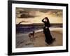 Farewell at the Seafront, 1891-Alfred Emile L?opold Stevens-Framed Giclee Print