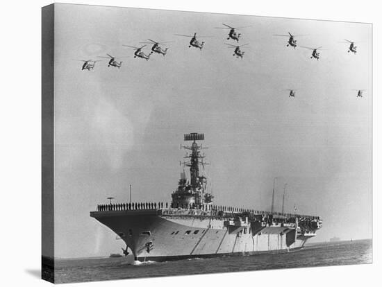 Farewell Ceremony for HMS Albion-null-Stretched Canvas