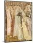 Farewell, Detail from Stories of St Ursula, 1358-Tommaso Da Modena Tommaso Da Modena-Mounted Giclee Print