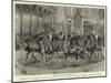 Farewell Entertainment Given by the Ninth Lancers before Leaving York-null-Mounted Giclee Print