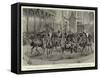 Farewell Entertainment Given by the Ninth Lancers before Leaving York-null-Framed Stretched Canvas