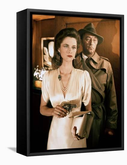 Farewell, My Lovely by Dick Richards, based on a novel by Raymond Chandler, with Charlotte Rampling-null-Framed Stretched Canvas