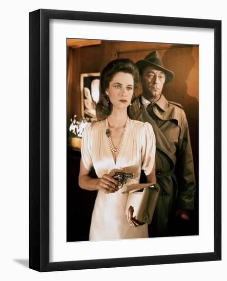 Farewell, My Lovely by Dick Richards, based on a novel by Raymond Chandler, with Charlotte Rampling-null-Framed Photo