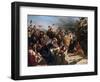 Farewell of Immigrants, on a Dock in the Thames (England), Description of Groups of People of All A-Henry Nelson O'Neil-Framed Giclee Print
