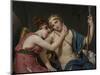 Farewell of Telemachus and Eucharis, 1818-Jacques-Louis David-Mounted Art Print