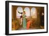 Farewell - One Kiss, and I'll Descend (Oil on Canvas)-Eleanor Fortescue-Brickdale-Framed Giclee Print