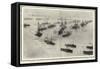 Farewell! the Navy's Last Salute to Queen Victoria-William Lionel Wyllie-Framed Stretched Canvas