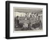 Farewell to Africa, Stanley and His Officers Leaving Mombasa in the Steam-Ship Katoria-William Heysham Overend-Framed Premium Giclee Print