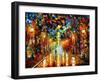 Farewell To Anger-Leonid Afremov-Framed Premium Giclee Print