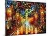 Farewell To Anger-Leonid Afremov-Mounted Premium Giclee Print