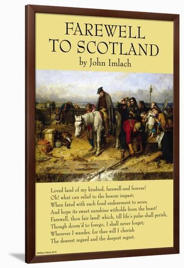 Farewell To Scotland-John Imlach-Framed Art Print