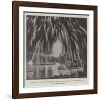 Farewell to the Duke of Cornwall at Valetta-null-Framed Giclee Print