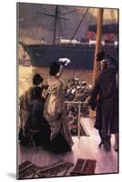 Farewell To The Mersey-James Tissot-Mounted Art Print