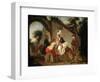 Farewell to the Wet Nurse, 1777-Etienne Aubry-Framed Giclee Print