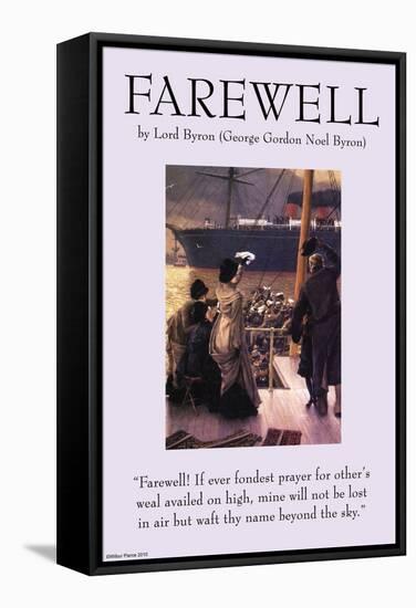 Farewell-null-Framed Stretched Canvas