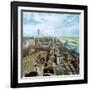 Farewerke, Industrial Works, Hoechst, Frankfurt, Germany-John Erskine-Framed Giclee Print