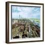 Farewerke, Industrial Works, Hoechst, Frankfurt, Germany-John Erskine-Framed Giclee Print