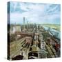 Farewerke, Industrial Works, Hoechst, Frankfurt, Germany-John Erskine-Stretched Canvas