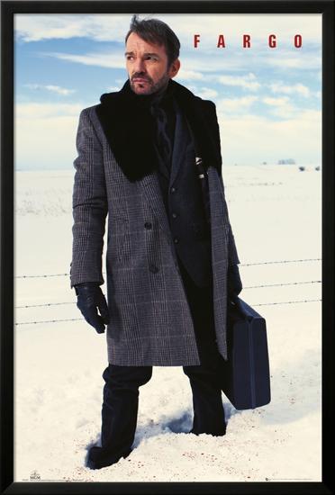 Fargo - Lome Malvo Snow Blood-null-Lamina Framed Poster