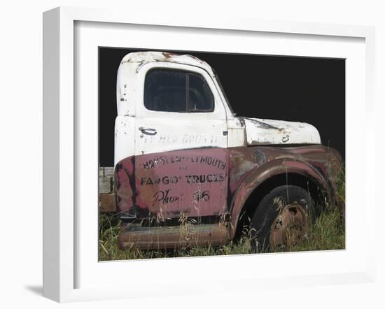 Fargo Profile-Larry Hunter-Framed Photographic Print