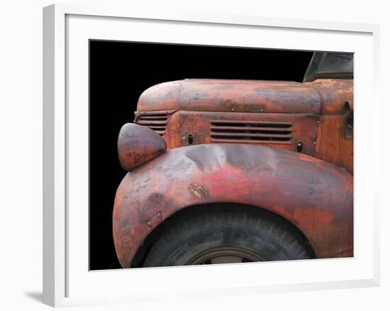 Fargo Red-Larry Hunter-Framed Photographic Print