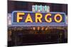 Fargo Theater Sign, Fargo, North Dakota, USA-Walter Bibikow-Mounted Photographic Print