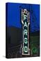 Fargo Theater Sign, Fargo, North Dakota, USA-Walter Bibikow-Stretched Canvas