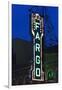 Fargo Theater Sign, Fargo, North Dakota, USA-Walter Bibikow-Framed Photographic Print