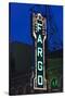 Fargo Theater Sign, Fargo, North Dakota, USA-Walter Bibikow-Stretched Canvas