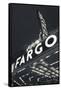 Fargo Theater Sign, Fargo, North Dakota, USA-Walter Bibikow-Framed Stretched Canvas