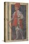 Farinata Degli Uberti (D.1264) from the Villa Carducci Series of Famous Men and Women-Andrea Del Castagno-Stretched Canvas