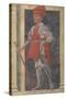 Farinata Degli Uberti (D.1264) from the Villa Carducci Series of Famous Men and Women-Andrea Del Castagno-Stretched Canvas