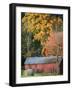 Farm and Barn, Missouri River Valley, Matson, Missouri, USA-Walter Bibikow-Framed Photographic Print