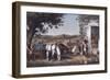 Farm and Fireside-Currier & Ives-Framed Giclee Print
