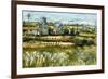 Farm And Sea-Joan Thewsey-Framed Giclee Print