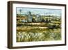 Farm And Sea-Joan Thewsey-Framed Giclee Print