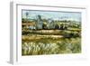 Farm And Sea-Joan Thewsey-Framed Giclee Print