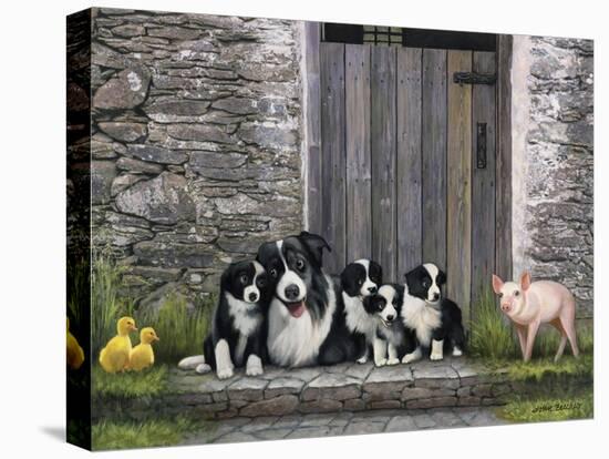 Farm Animal Stable-John Zaccheo-Stretched Canvas